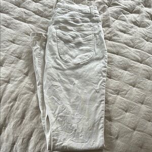 Madewell Vintage Perfect Flare White Jeans